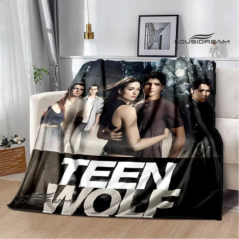 Film Teen Wolf Druckdecke warme Decke Flanschdecke weiche und bequeme Decke Haus Reise Decke Geburtstagsgeschenk
