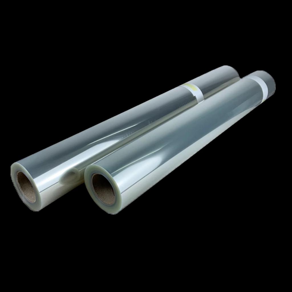 0,21-1,27x30 metri rulou serigrafie cu jet de cerneală film hârtie impermeabilă PET film serigrafie textil imprimantă PCB șablon