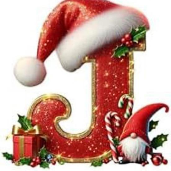 Red Initials Christmas Ornaments 2D Acrylic Personalized Gnomes Monogram Pendant with Santa Hat 26 Letters Christmas Tree Hanging Decoration for Xmas