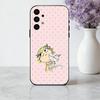 C-Charlie-E and L-Lola-A  Phone Case For Samsung Galaxy A73,A72,A71,A70,A53,A52,A51,Others Soft Black Shell