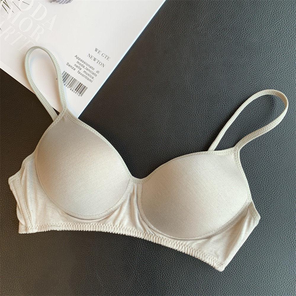 Исключительно удобный бесшовный шелковый бюстгальтер: Дышащий, Без косточек и Тонкий. XL