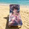 Love and Deepspace Rafayel Towel For Outdoor Camping Beach Towel Super Absorbent Quick-Drying Summer Towel