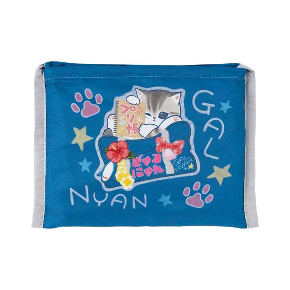 mofusand GAL Nyan Pocketable Flat Eco Bag ( School Bag ) Japan NEW
