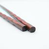 Hyozaemon Wakasa Lacquer Chopsticks with Tortoiseshell Carving, Made in Obama, Fukui Prefecture, 21.5cm