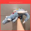 Jucărie de pluș adorabilă Dragon Cer Moale Și Drăguț Pernă Lungă Pentru Copii În Roz Albastru Și Verde