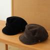 Short Brim Suede Berets Warm Painter Hat Vintage Artist Hat  Women