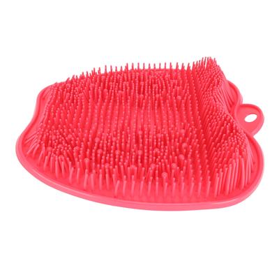 Shower Foot Scrubber Fruit Shape Anti Slip Suction Cup Soft Silicone Foot Washer for Bathing Bathroom Massage