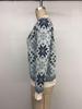 Nordic Style Women's Snowflake Pattern Knitted Sweater - Autumn/Winter 2025 Retro Color Block