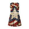 Women's Fashionable Casual Independence Day Print Dress