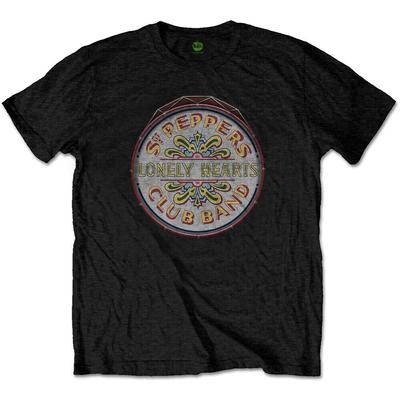 The Beatles Originální tričko Pepper Drum Unisex