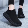 Summer breathable new thick-soled leisure travel socks shoes fly-woven sports mesh shoes