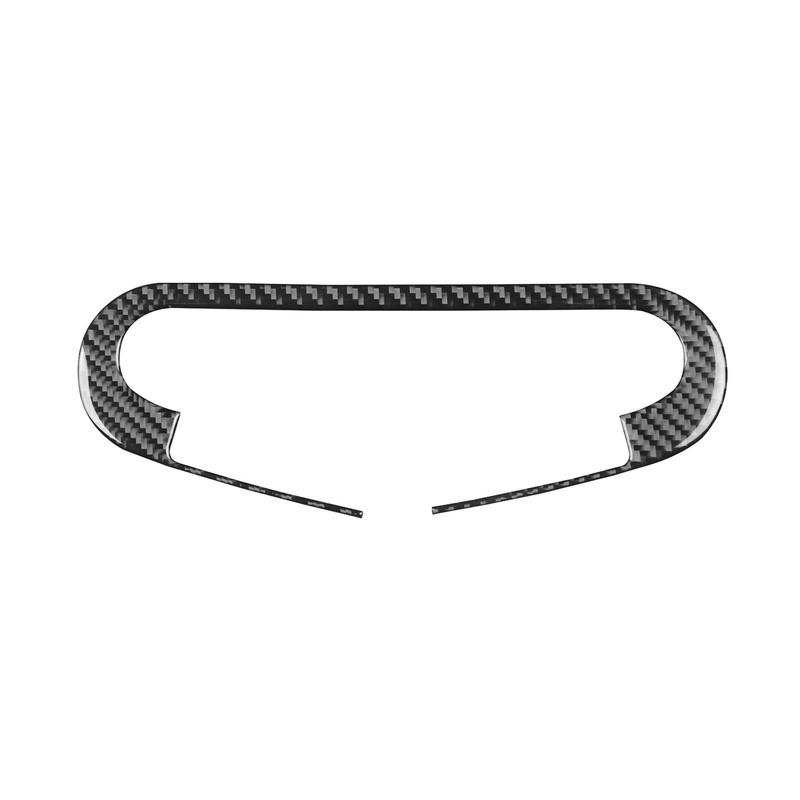 For BMW Mini J01/J05/U25/F66/F67 2024 2025 Carbon Fiber Car Interior Sticker Accessories Central Control Button Frame Decorate