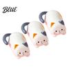 Children Cat Toy 1/3Pcs Wind-up Rolling Toy Stress Anxiety Relief Kitten for Interactive Desk Decoration Clockwork Animal Kids Adults Mini