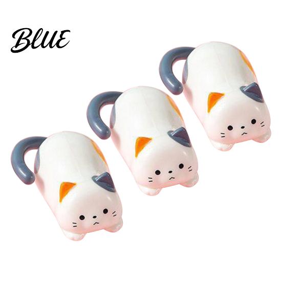 Children Cat Toy 1/3Pcs Wind-up Rolling Toy Stress Anxiety Relief Kitten for Interactive Desk Decoration Clockwork Animal Kids Adults Mini