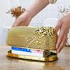 Europeisk Lett Luksusstil Kleenexboks Kreativ Relieff Rose Hotell Bar Skrivebordsdekorasjon Oppbevaringsboks Husholdningspapir Skuffbokser
