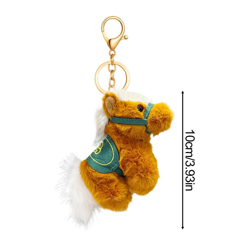 

Horse Keychains for Women 2026 New Year Cute Doll 3.93in High Horse Purse Charm for Men Family Girlfriend Girl Boy Kids Birthday