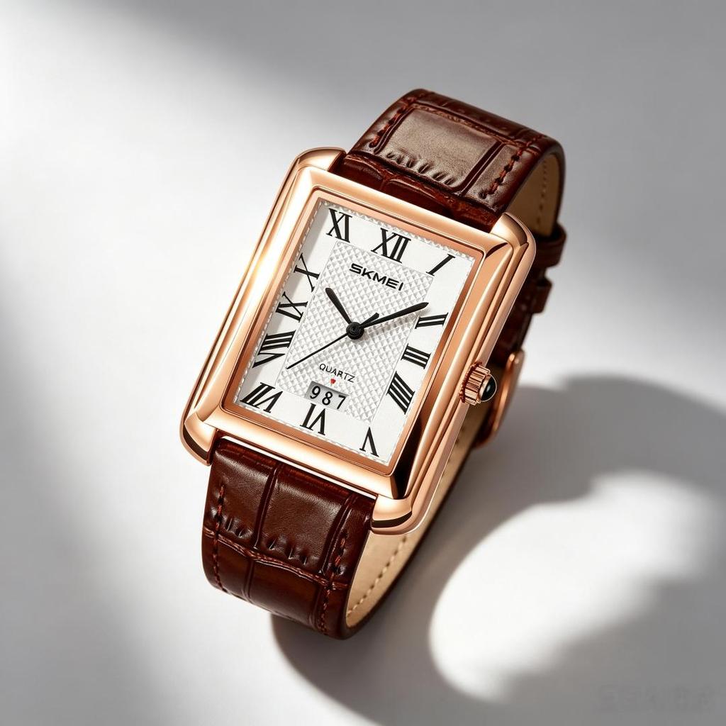 Unisex Quarz Uhr SKMEI Quadratisch Klassisch Kalender 2575