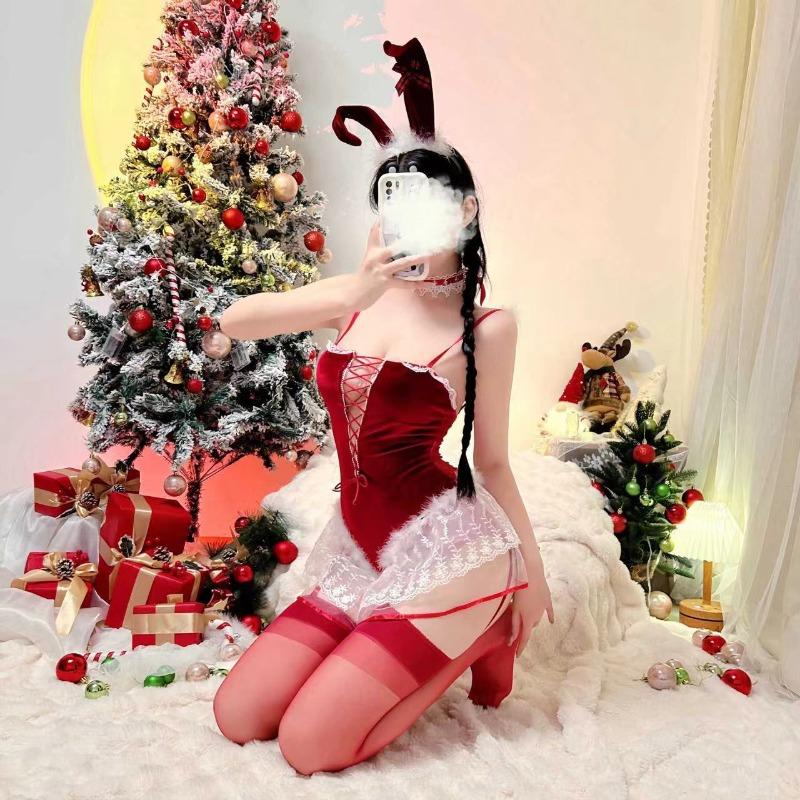 Sex Underwear "Tutu Ballet" Pure Christmas Valentine's Day Limited Bunny Girls Sexy Uniform Dress Set Women