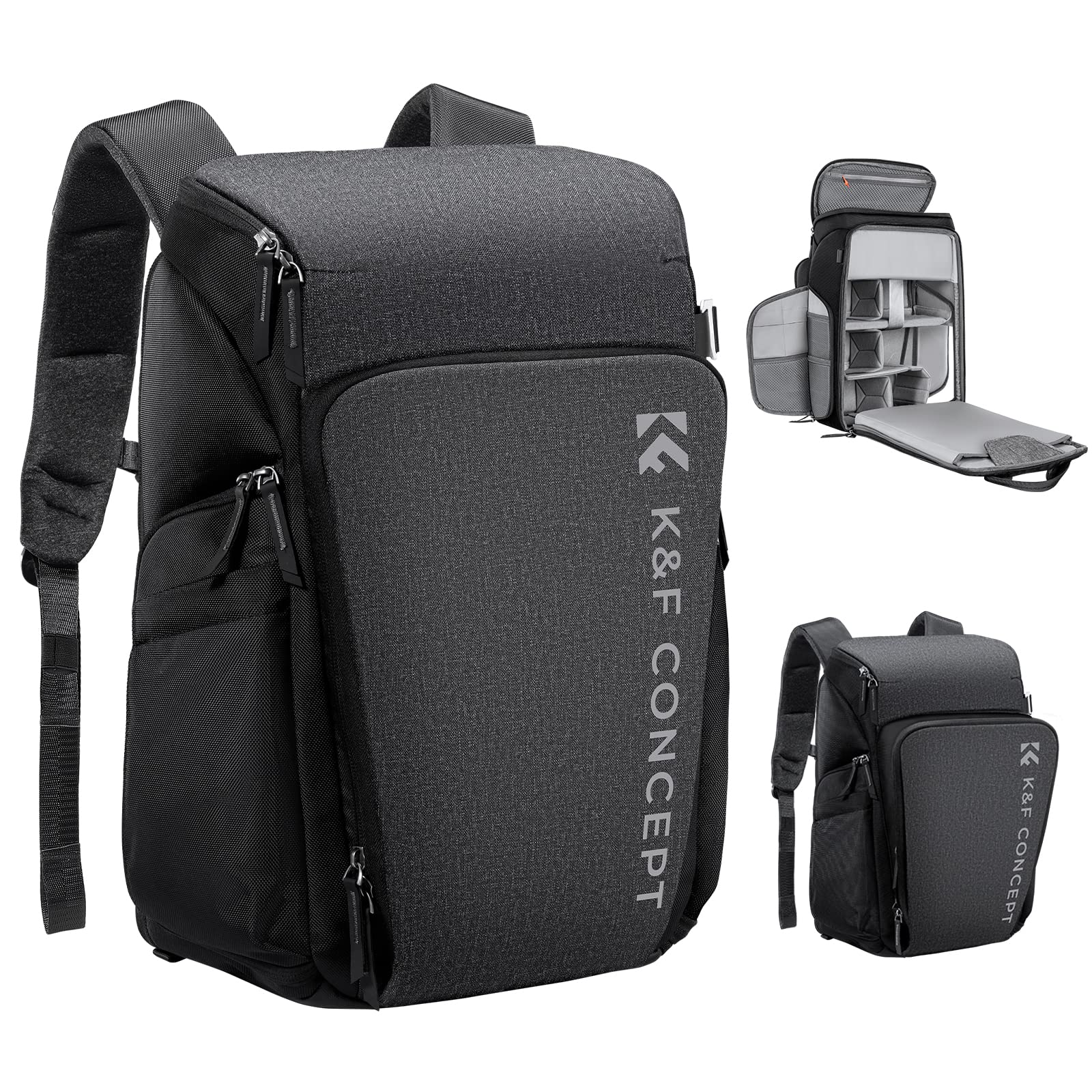 

Camera Camera Camera Large 2 Air SLR Expandable Can Hold Inch Photography Backpack [K&F Concept] Bag, Backpack, Backpack, 25L, Capacity, Stylish,