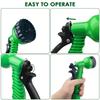 Tuyau d'arrosage extensible 15 m AIMOONSA – 7 modes, flexible anti-torsion, diamètre 10 mm