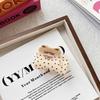 Acrylic Plaid Dog Crab Clip Puppy Spotted Cat Hair Clip Sweet Cartoon Animal Hair Claw  Headdress