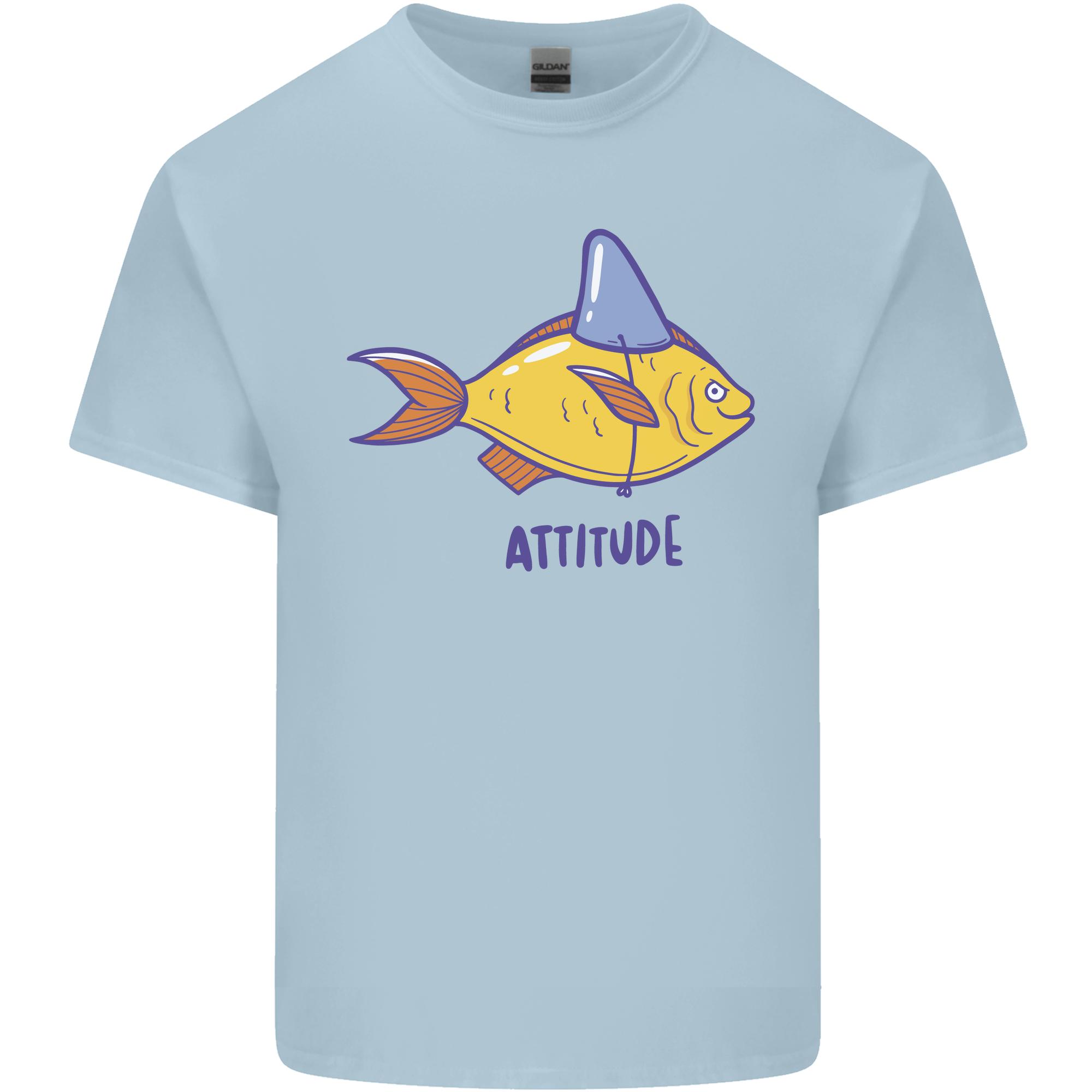 Goldfish Atitude Great White Shark Wannabe Unisexs Light Cotton TShirt S