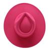 Wool Top Hat Casual Jazz Hat Tide Concave British Hat Ladies Big Edge White Felt Hat