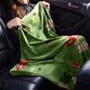 1pc froggy flowers Throw Blanket Soft Flannel, Cozy All Season Polyester Perfect for Home, Office