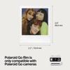 Polaroid Go instant film double pack Black Frame 16 sheets of color black frame - Edition, film, (6211)
