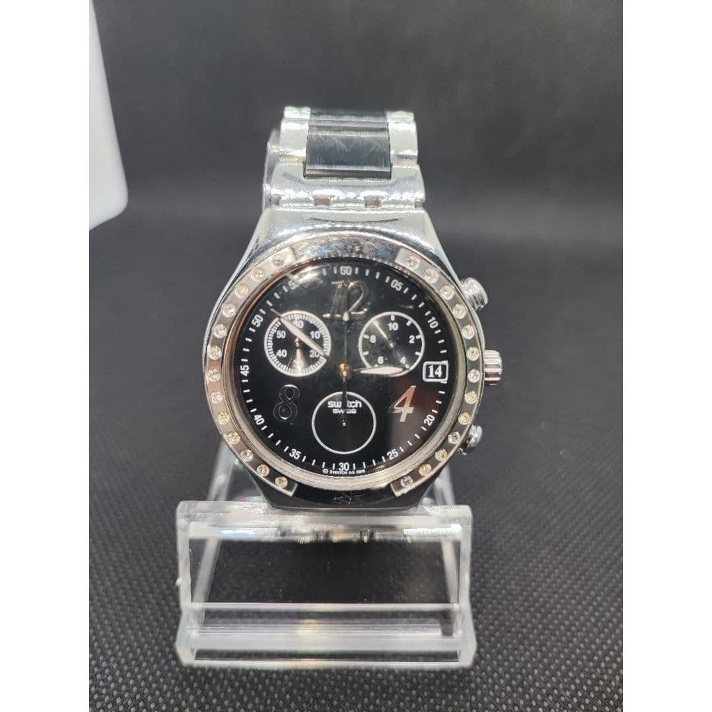 Used Swatch IRONY Chronograph 2006 New Battery Working