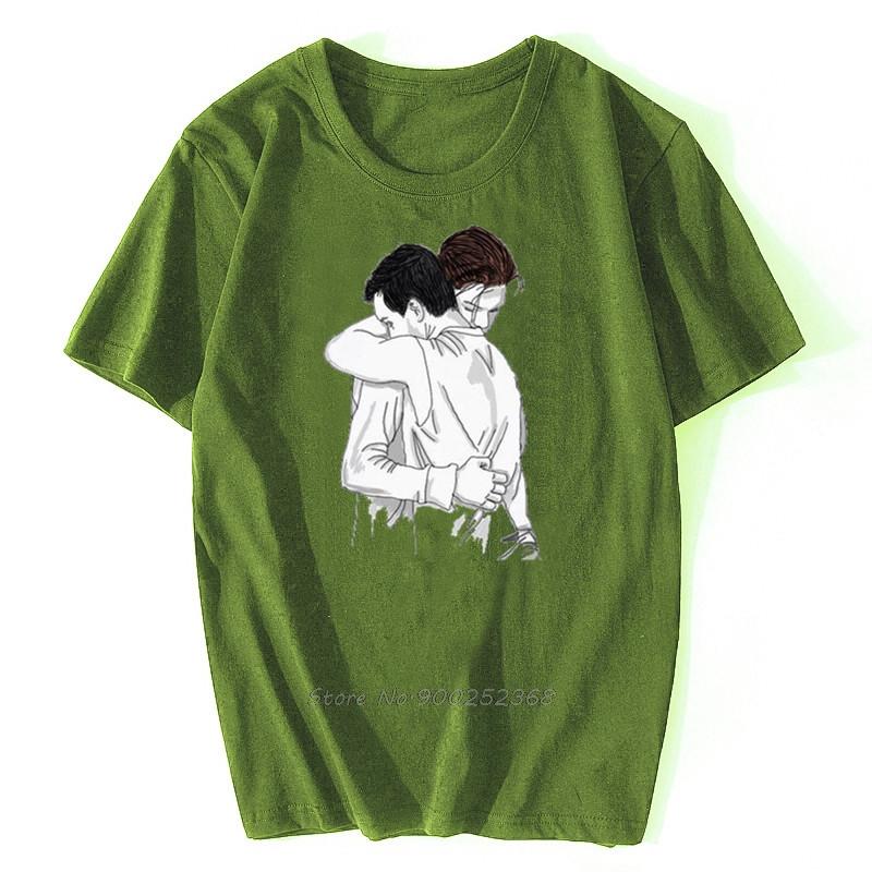 Fashion Men T Shirt Mens Tee Shameless TV Series Lip Fiona Carl Frank Gallaghers Men Cotton Tshirt Tees Harajuku Streetwear