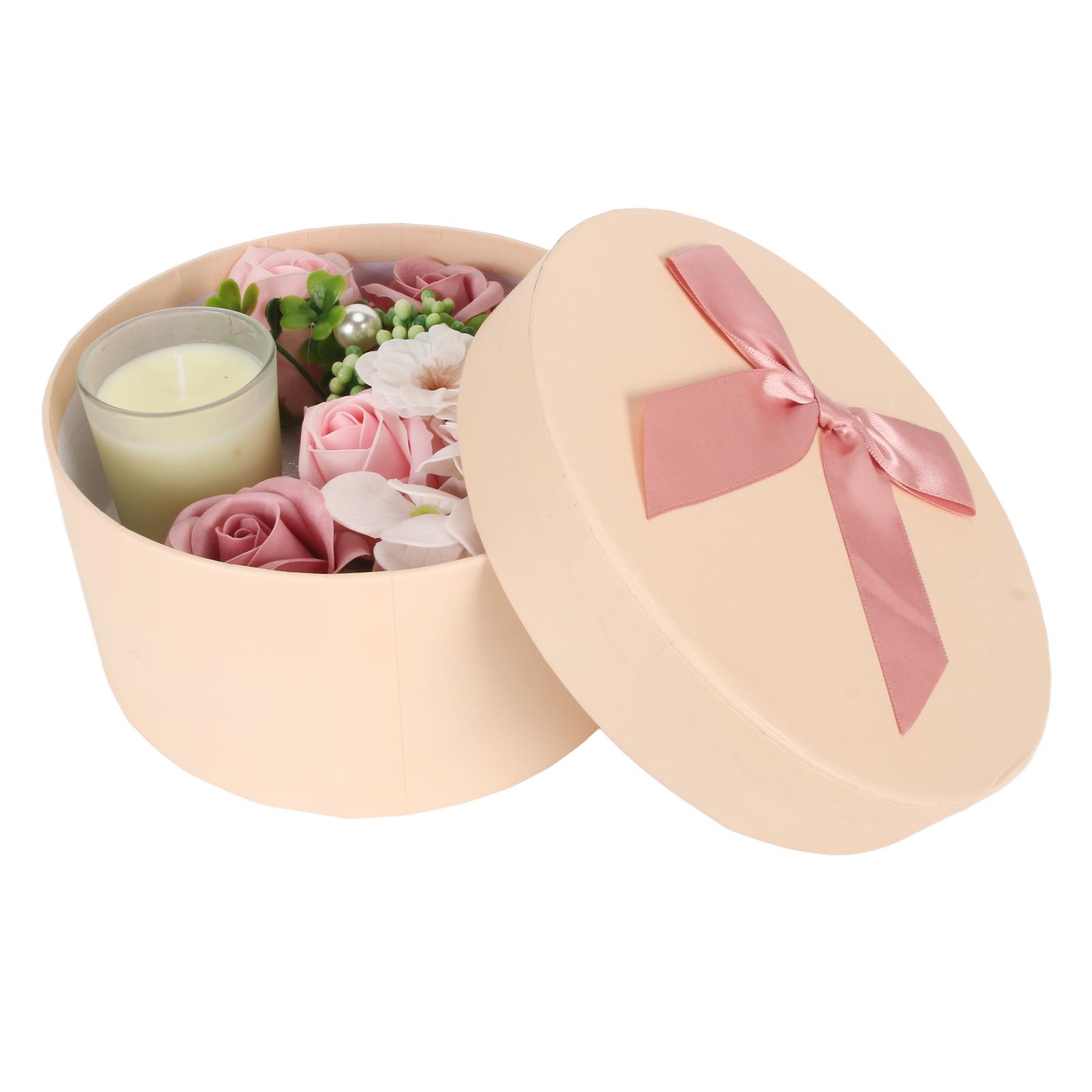 

Ароматическая свеча Искусственные розы Приятный аромат Удаление запаха Ароматерапевтическая свеча для