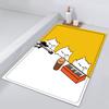 Tappetino Ingresso Camera da Letto Gatto Bagno Pavimento Decorazione Corridoio Tappeto Carino Soggiorno B-Bongo Stanza Kawaii Balcone