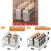 Modern Stainless Steel Ice Molds With Dual Slots For Home Use And Commercial Freezing
