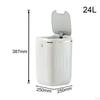 Automatic Garbage Can Touchless Container Bin Quiet with Lids Waterproof Bedroom