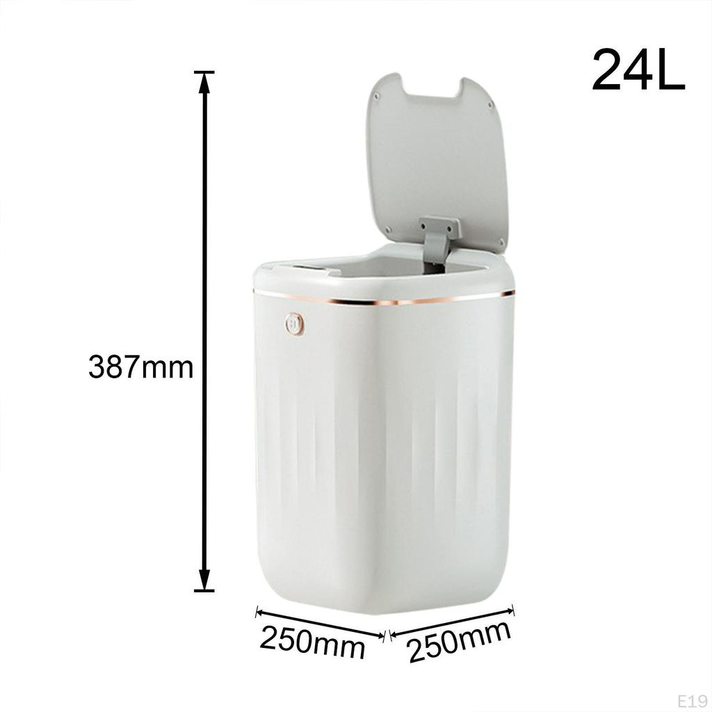Automatic Garbage Can Touchless Container Bin Quiet with Lids Waterproof Bedroom