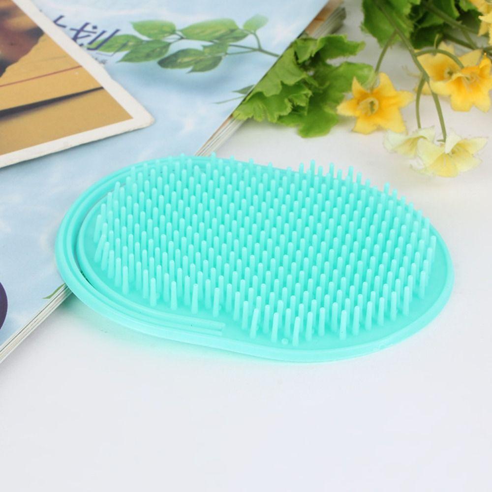 Haarwasch- und Massagebürste, schwarze Tasche, Shampoo-Kamm, Bart, Schnurrbart, Palm-Tools, Haarkamm, Bürste für Männer