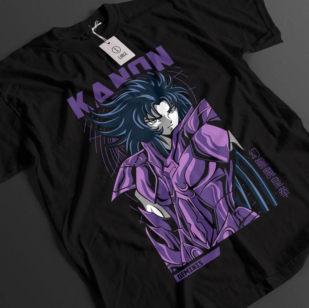 Saint Seiya Shirt Shiryu Tshirt Hyoga TShirt Shun Top Ikku Anime Graphic Tee S