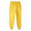 16-Color Men’s & Women’s Slim-Fit Fleece Sweatpants: Elastic Waistband, Plain Jogger Pencil Pants