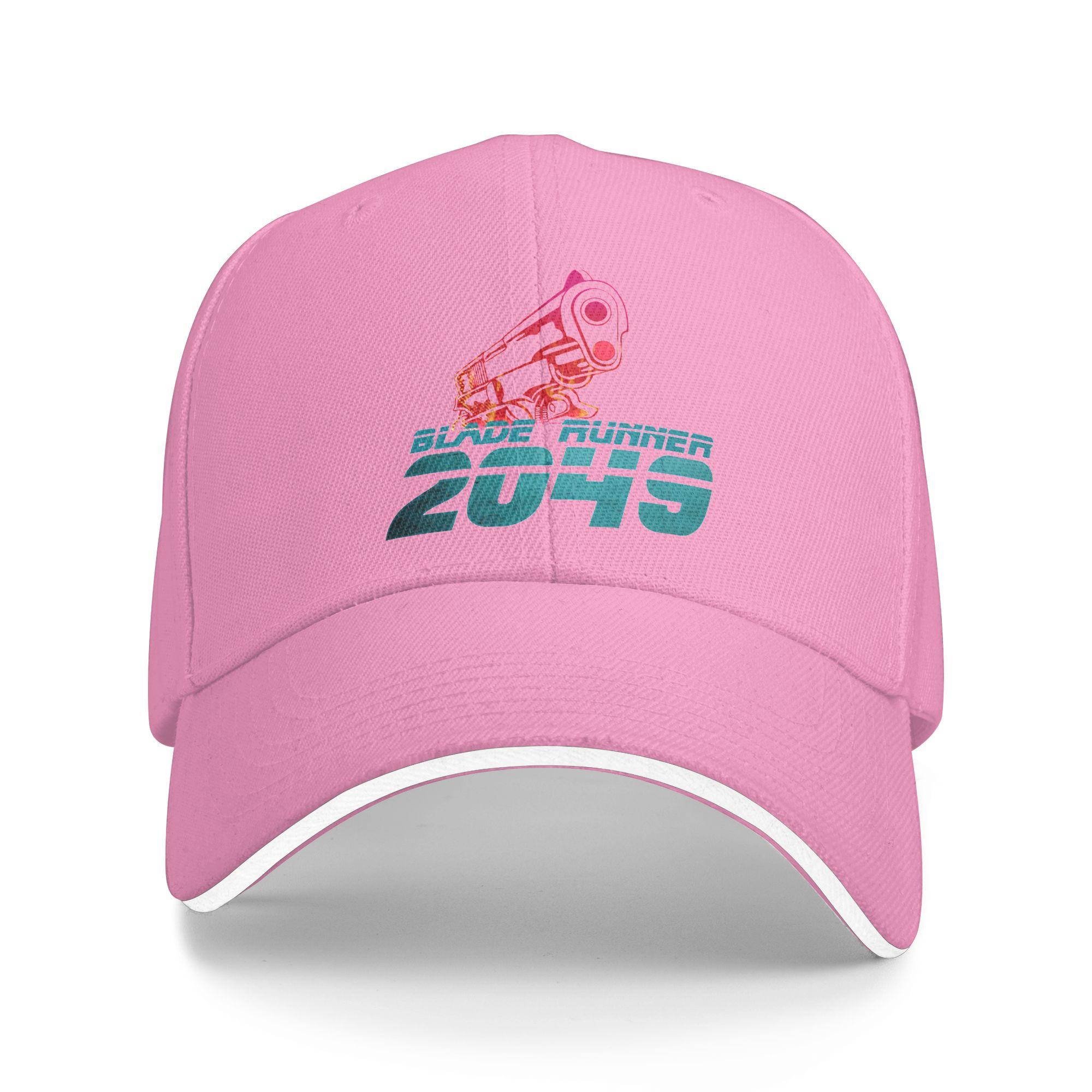

Blades Runners 2049 Sun Baseball Cap Summer Female Male Hip Hop Hats Adjustable Streetwear Hunting Camping Snapback Cap One Size розовый