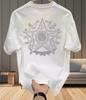 Highquality Unisexs Summer New Thick Tshirt With Printed Design Stylish Breathable And Sweatabsorbing