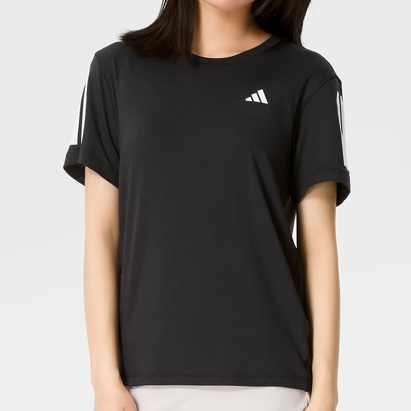 Женская тренировочная футболка Adidas KU8745 S чёрный