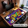 Fantasy Adventure Theme Custom Mouse Pad Personalized With Name Text Customized Desk Mat For Office Home Decor