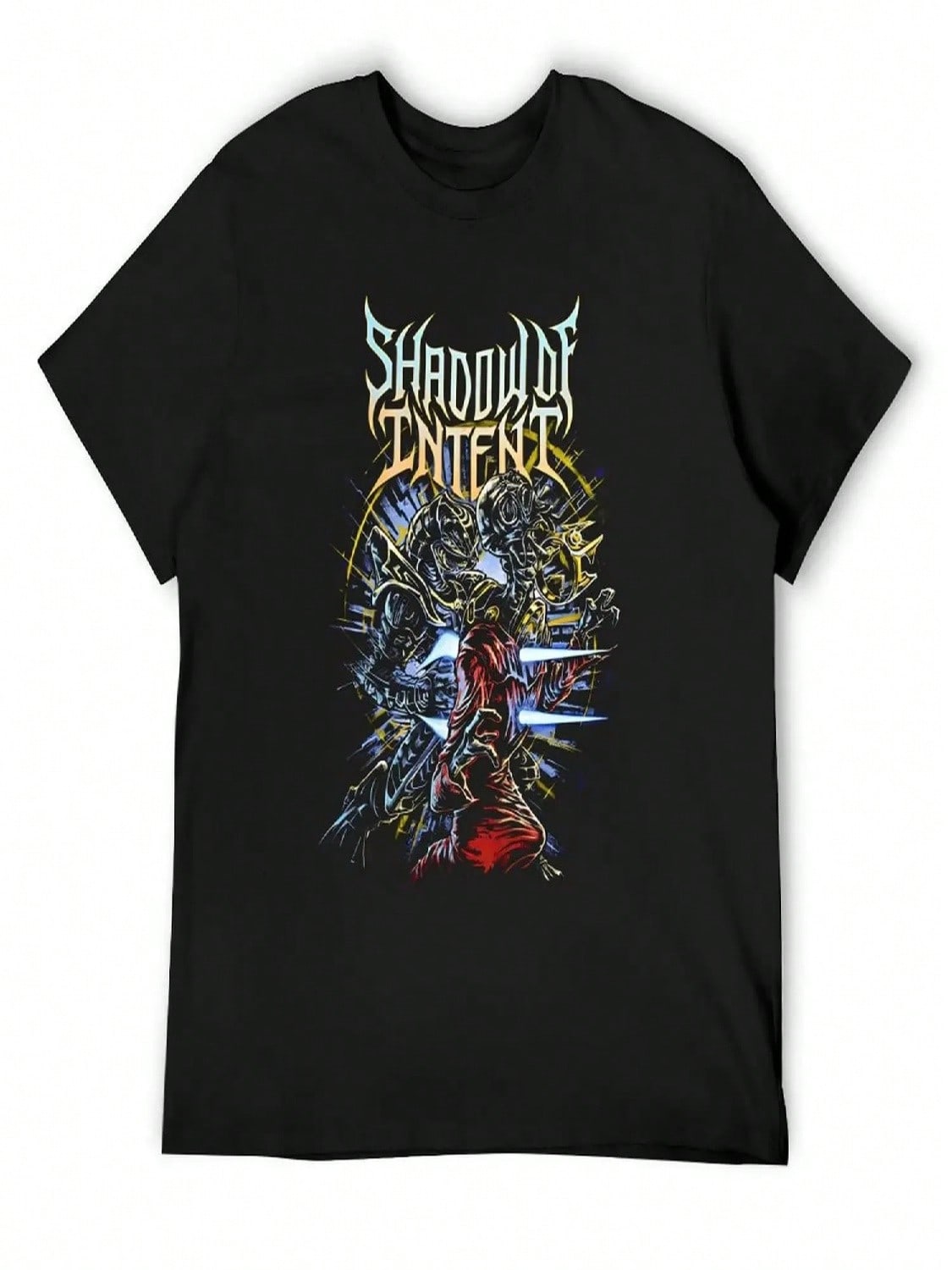 Shadow Of Intent Deathcore T-Shirt Vintage T Shirts Football T Shirt Shirts unisex Workout Shirt S разноцветный