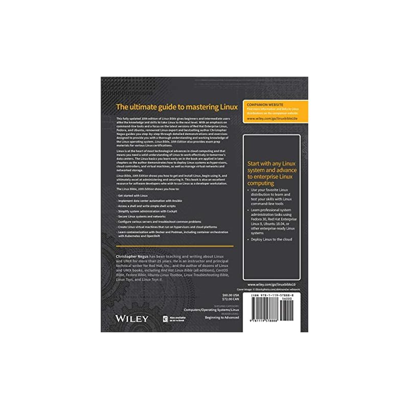 Linux Bible The Industry Favorite Linux Guide Linux Bible, 10th