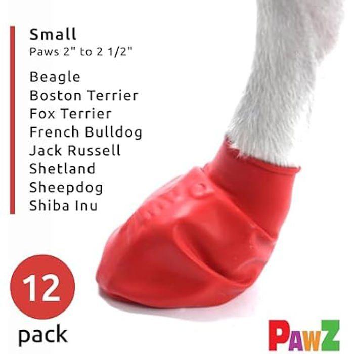 Buty dla psa - PAWZ - Red Dog - Guma naturalna - Biodegradowalne - Optymalny komfort