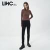 Jinyujie Women's Slim Fit Black Skinny Duck Down Pants