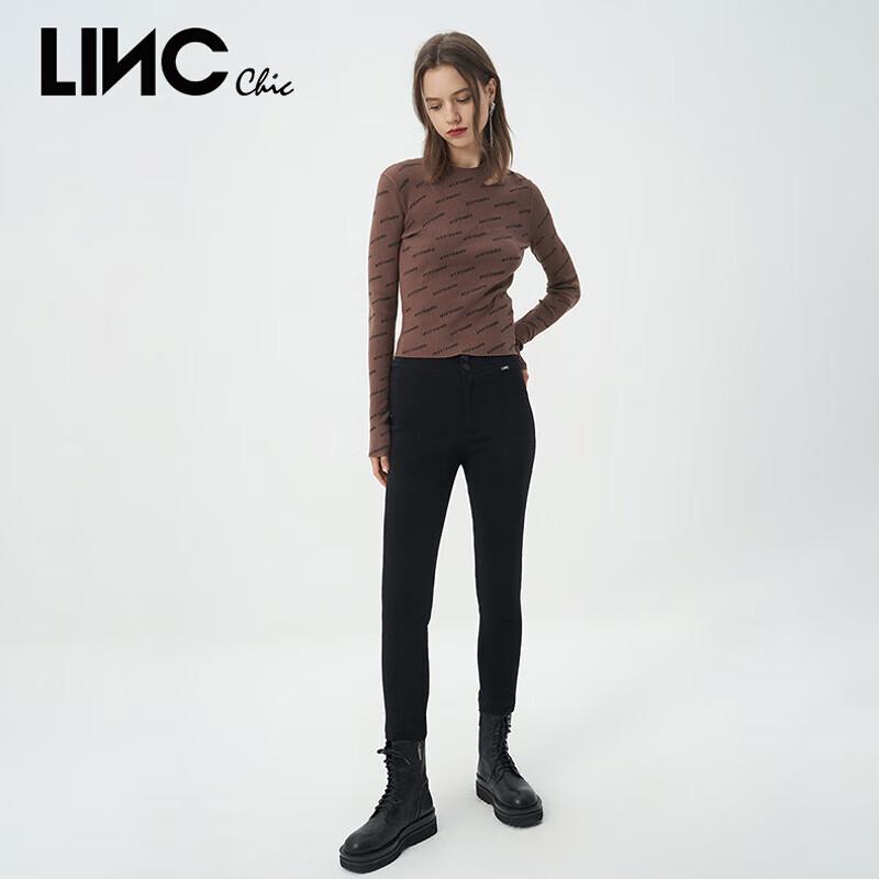 Jinyujie Women's Slim Fit Black Skinny Duck Down Pants