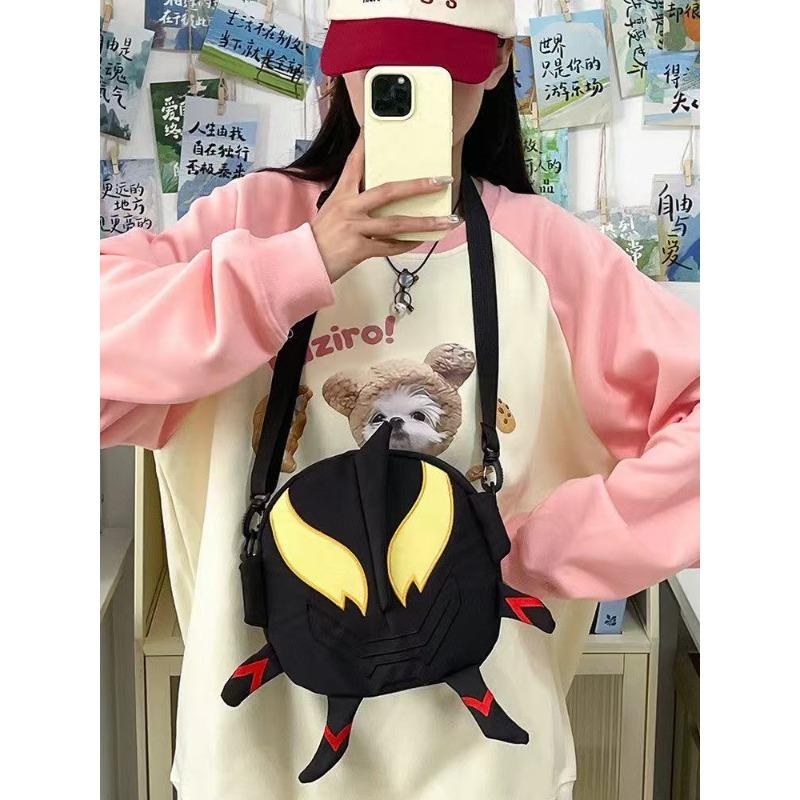

Large capacity funny backpack cute student class leisure commuter bag travel cartoon cute shoulder backpack