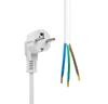 Microconnect MC-PE003SCHW Schuko Power Cable 3m White